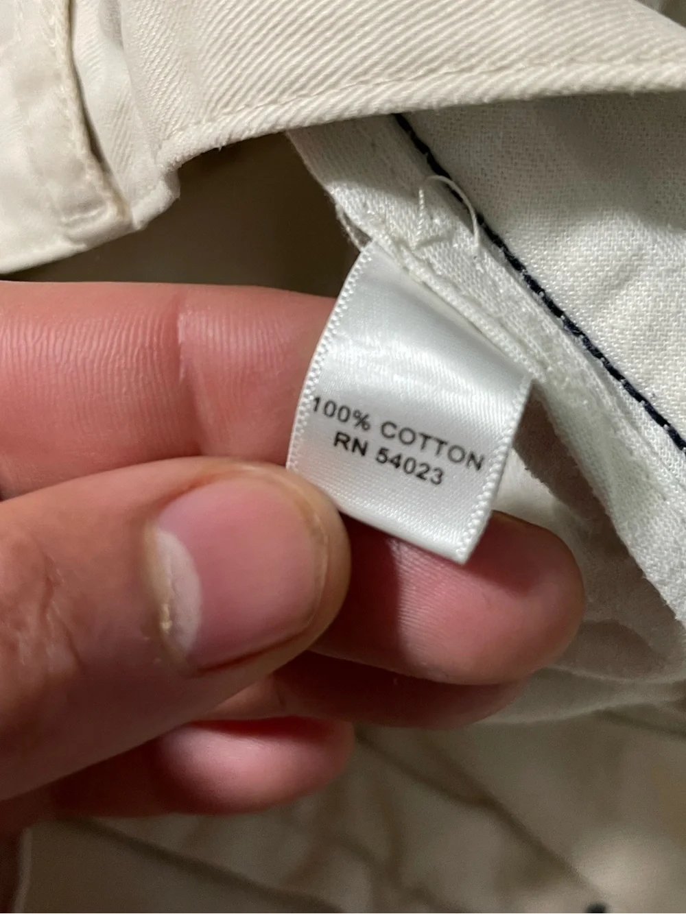 Mens Banana Republic Khaki Cotton Shorts